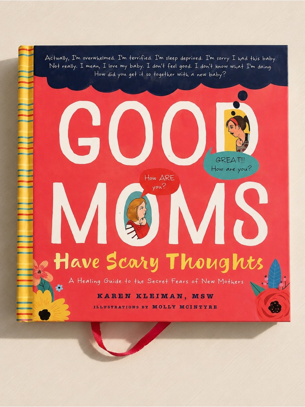 Good Moms Have Scary Thoughts by Karen Kleiman - Coral Cover